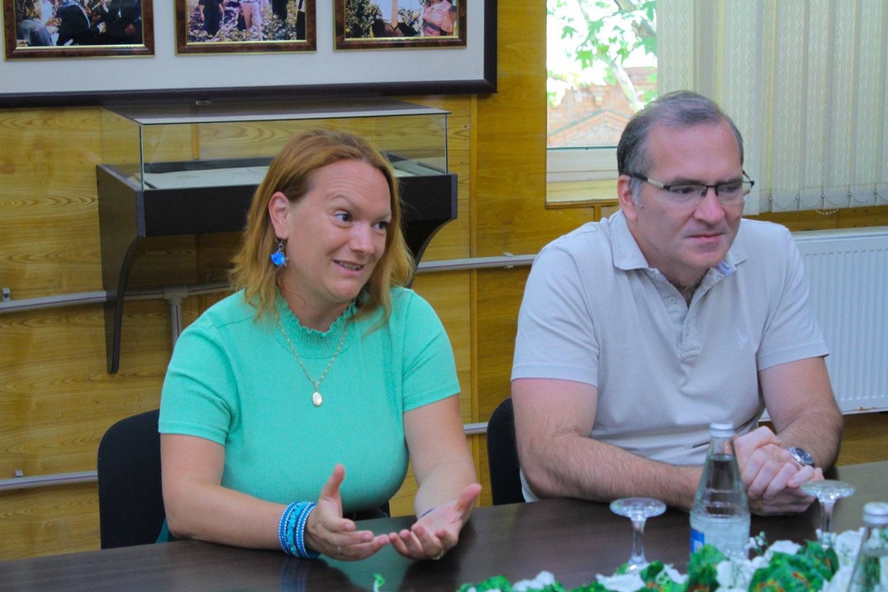 ADAU-nun rektoru MATE Universitetinin nümayəndələri ilə görüşdü - FOTOLAR